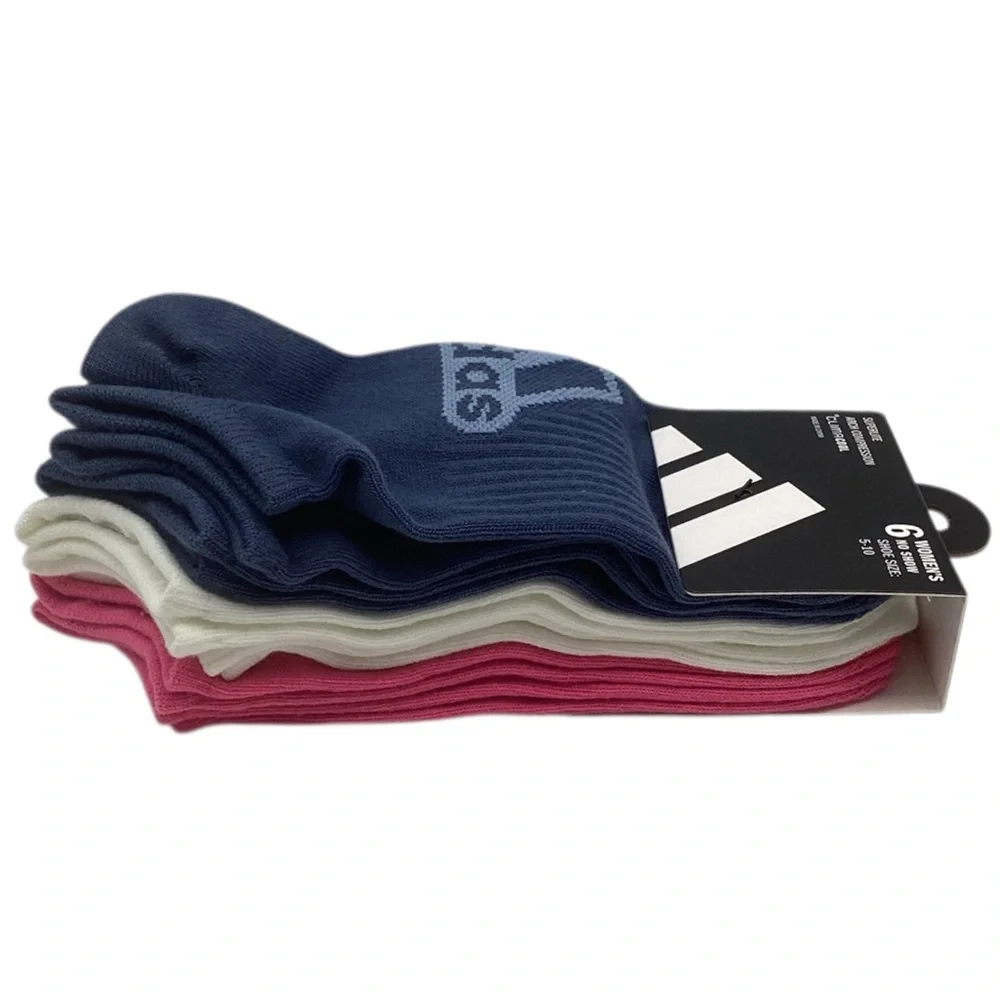 Adidas 6 pk. Superlite Classic No Show Socks (NWT) (Shoe Size: 5-10)
